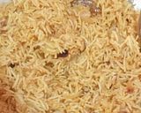 A picture of step 3 of Sindhi Style Bhugga Chawal / Brown Rice.