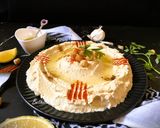 A picture of step 4 of Hummus (Chickpea Dip - Mediterranean style).