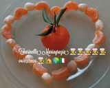 Foto del passaggio 7 della ricetta Insalata di mandarini e mozzarella e scorzette di mandarini km zero candite Siciliana 👩🍳🏡🌍🇮🇹❤️🦁