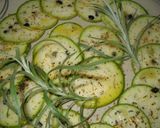 Foto del paso 4 de la receta: Zucchini en rodajas (carpaccio o ceviche de calabacín)
