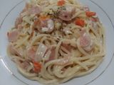 Spaghetti Carbonara Pedas