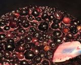 Pas rețetă Tort ceresc 😍blat pufos, bezea, semințe de migdale, frișcă cu mascarpone și afine😋👌 4 fotografie
