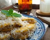 Foto langkah ke 4 dari resep Pisang Penyet Keju.