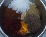 A picture of step 1 of Misal pav.