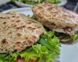 Foto del paso 7 de la receta: Pan integral proteico en la sartén