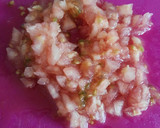 Foto del paso 5 de la receta: Tomates rellenos de quinoa y verduras con mayonesa