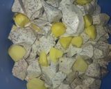 A picture of step 1 of Potatoes and Irish potatoes.
