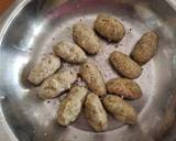 Raw banana peanut kofta in green gravy recipe step 1 photo