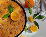 عکس مرحله 1 از دستور کیک پرتقال گردویی