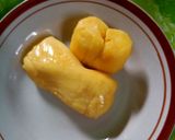 Foto langkah ke 1 dari resep Bolu Tape mix Coklat Kukus.