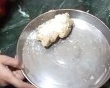 आलू सिंघाड़े आटे की दूध बरिया (aloo singhadeki dudh bariya recipe in hindi) रेसिपी चरण 2 फोटो