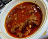A picture of step 6 of Beef Degi Korma.