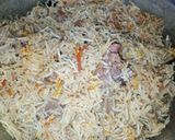A picture of step 11 of Punjabi pulao.