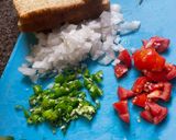 A picture of step 1 of Bread poha.