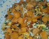 Une image de l'étape 4 de Omelette à la courge butternut.