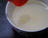 A picture of step 4 of Fennel sharbat with cardamom.