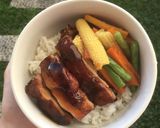 Foto langkah ke 7 dari resep Chicken Teriyaki Bowl.