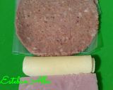 Foto del paso 2 de la receta: Hamburguesa rellena