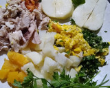 Foto del paso 1 de la receta: Salpicón de Pollo con PERA y Verduras