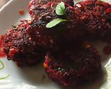 A picture of step 3 of Corn Beetroot Cutlets.