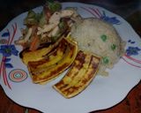Foto del paso 6 de la receta: Quinua con Pollo saltado y vegetales