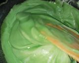 Foto langkah ke 4 dari resep Pandan Ogura Cake.