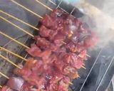Foto langkah ke 6 dari resep Sate daging sapi.