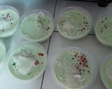 Foto langkah ke 5 dari resep Buko Pandan with Creamy Fla.