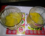 A picture of step 2 of Lichi and mango mocktail.
