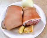 Hình bước làm 1 của món Bún giò heo-nhanh và đơn giản nhất🥢