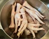 A picture of step 2 of 🥣 Chicken Feet Soup with Black-Eyed Peas and Peanuts.