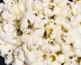 A picture of step 1 of Peri peri popcorns.