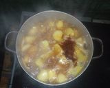 A picture of step 5 of Potatoes and Chicken Curry Pottage by Ogechukwu Mbanugo.