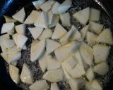 Foto del paso 2 de la receta Quiche de Morcillas de cebolla, con manzana y ajetes salteados🍎