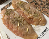 Foto del paso 2 de la receta: Pechugas hasselback en freidora de aire - Receta de batch cooking