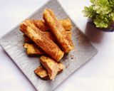 Foto langkah ke 5 dari resep Roti Crispy Peanuts Roll.