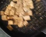 A picture of step 2 of Stir Fry veggie salad with grilled cottage cheese.