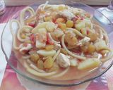 Foto del paso 4 de la receta: Fideo con salsa y verduras
