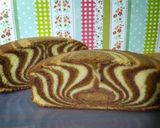 Foto langkah ke 11 dari resep Bolu Macan / Zebra / Marmer Cake.