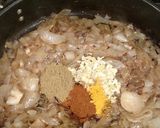 A picture of step 2 of Krazy Kurland Butter Chicken.