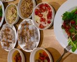 A picture of step 7 of Homemade Bánh Cuốn.