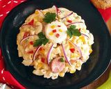 Tésztasaláta gazdagon recept fázis 1 fotója