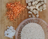 Foto del paso 1 de la receta: Calabaza capeada, rellena de quesillo y arroz blanco