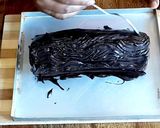 A picture of step 8 of Swiss Chocolate Roll Cake.