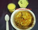 A picture of step 8 of Masala bhat.