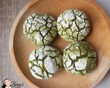 Foto langkah ke 7 dari resep Matcha Crinkle Cookies (Cookies Retak).