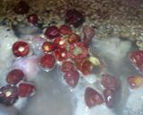A picture of step 1 of Beef pulao.
