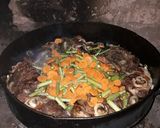 Foto del paso 6 de la receta: Osobuco al vino en disco de arado al fuego 🔥