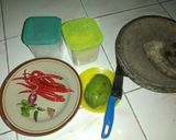 Foto langkah ke 1 dari resep 🥭🍲Sambal Macang🍲🥭.