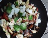Foto langkah ke 4 dari resep Tumis Tahu Terong.